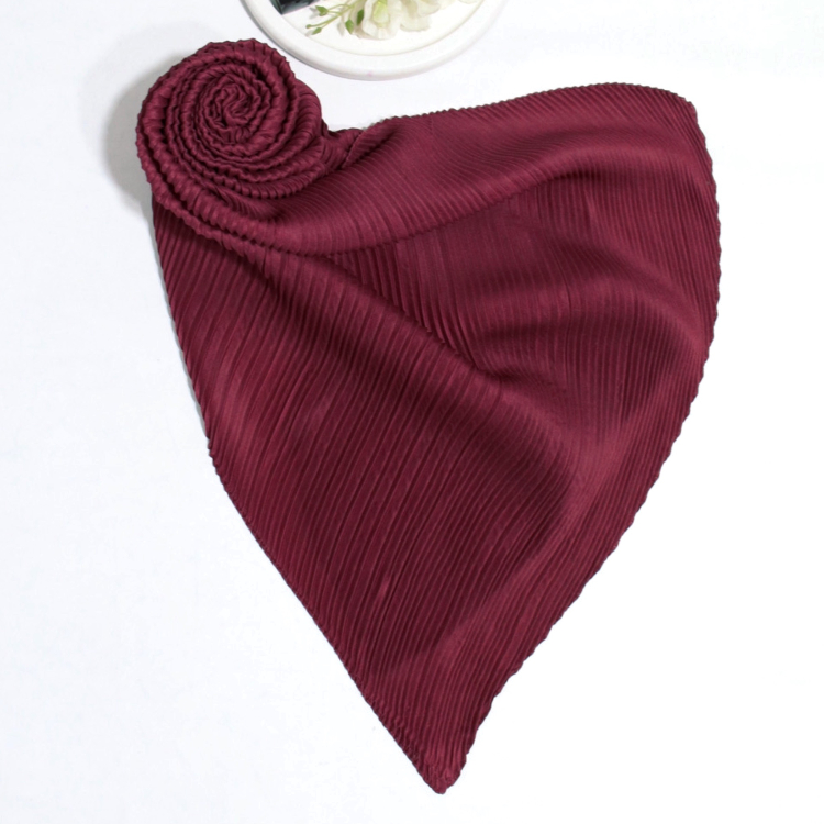 شال ساده پلیسه طرح آرمیتا کد ana9503