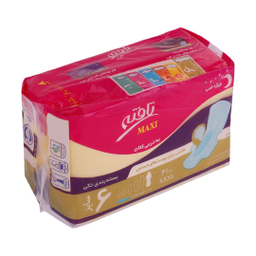 نوار بهداشتی شب تافته مدل maxi سایز ۶ بسته ۵ عددی مجموعه ۲ عددی