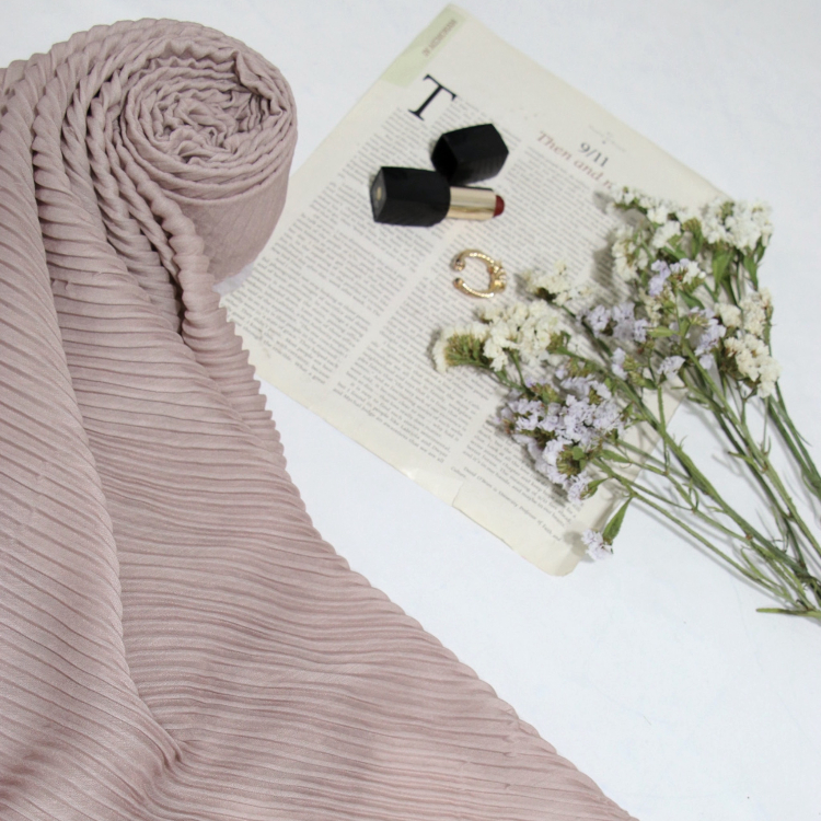 شال ساده پلیسه طرح آرمیتا کد ana9503