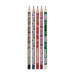 مداد مشکی آریا به همراه مداد رنگی 12 رنگ مجموعه 14 عددی