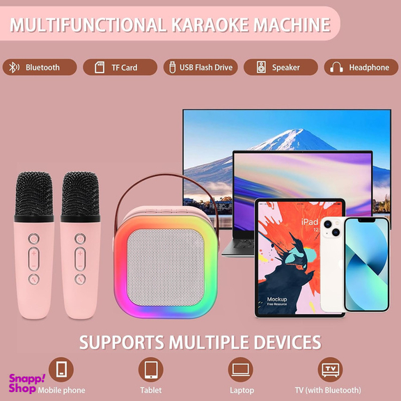 اسپیکر بلوتوثی قابل حمل مدل K12 به همراه میکروفون