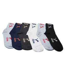 جوراب مردانه آکام مدل puma مجموعه 6 عددی