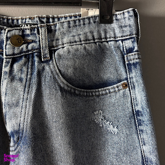 شلوار مام فیت مردانه طرح ZARA کد 1633 رنگ آبی روشن
