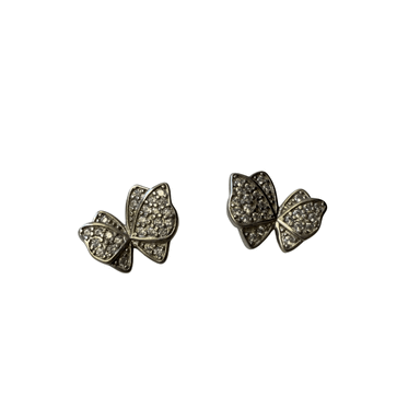 گوشواره نقره 925 عیار زنانه طرح پروانه کد koro 2053