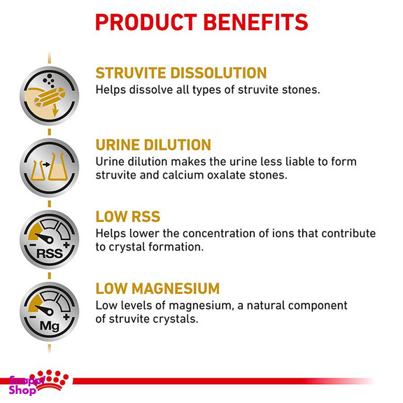 غذای خشک گربه رویال کنین مدل urinary s/o وزن 3.5 کیلوگرم