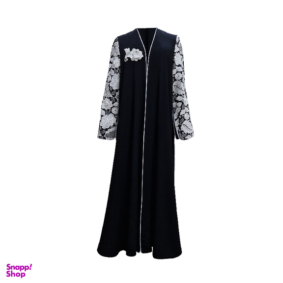 مانتو مجلسی زنانه کد 350 رنگ مشکی