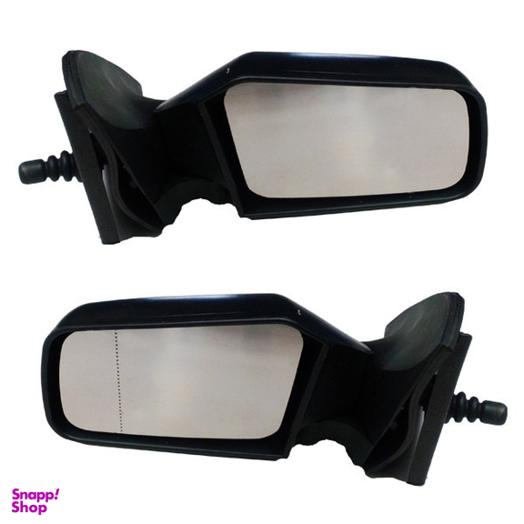 آینه جانبی خودرو قطعه سازان کبیر مدل AY-PRIDE-3010390 به همراه قاب مناسب پراید مجموعه 4 عددی