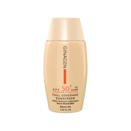 کرم ضد آفتاب ژیناژن مدل SPF 50 شماره 02 مناسب پوست خشک و نرمال حجم 50 میلی لیتر