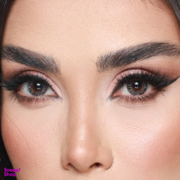 لنز رنگی سالیانه هرا شماره 10 کد HJ310 رنگ خاکستری عسلی روشن