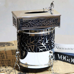 ست سطل زباله و دستمال کاغذی سالی نو کد 80035S