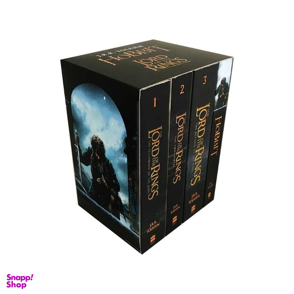 کتاب The Lord of The Rings اثر جی.آر.آر.تالکین انتشارات شیلر مجموعه ۴ جلدی