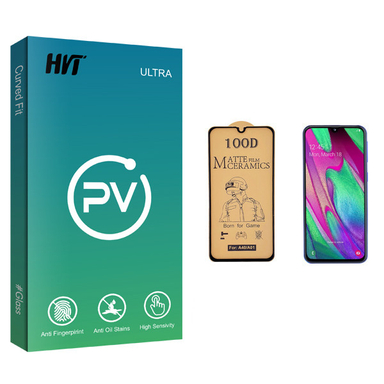 محافظ صفحه نمایش سرامیکی اچ وی تی مدل PV glass مناسب برای گوشی موبایل سامسونگ Galaxy A40