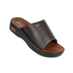 دمپایی مردانه شیما مدل 711 رنگ قهوه ای