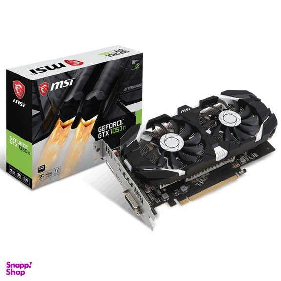 کارت گرافیک ام اس آی مدل 1050Ti 4GT OCV1