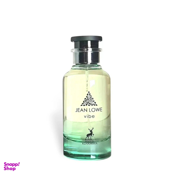 ادو پرفیوم الحمبرا مدل Jean lowe vibe رایحه خنک حجم ۱۰۰ میلی لیتر