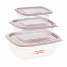 ظرف نگهدارنده نورینو مدل روژا کد 015 مجموعه 3 عددی