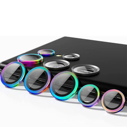 محافظ لنز دوربین بوف مدل HD-ColorLenz مناسب برای گوشی موبایل سامسونگ Galaxy S23 Ultra