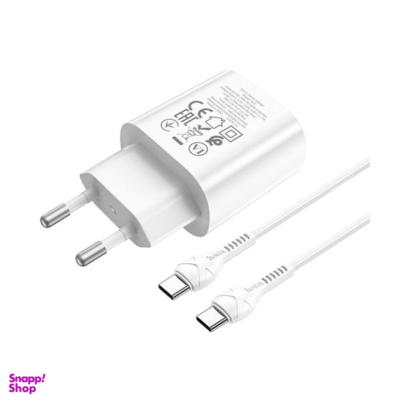 شارژر دیواری هوکو مدل N22 PD 25W به همراه کابل تبدیل USB-C