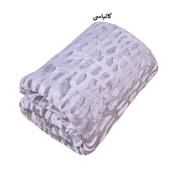 پتو مسافرتی شایسته مدل فایپکو اسکارلت مخمل سنگی سایز 155×200 سانتی متر