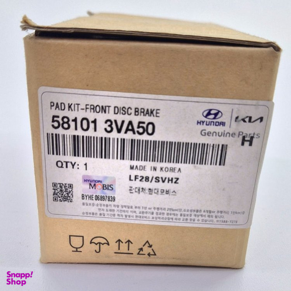 لنت ترمز جلو خودرو هیوندای کد 581013VA50 مناسب آزرا گرنجور