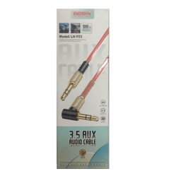 کابل صوتی Jack 3.5mm AUX ریمکس کد LX-Y03 طول 1 متر