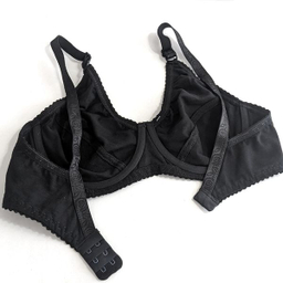 سوتین زنانه پانیذ مدل فنردار کد 22205 رنگ مشکی