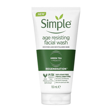 ژل شستشو صورت سیمپل مدل ایج رسستینگ حجم 150 میلی لیتر