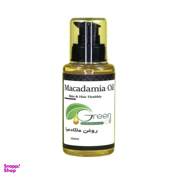 روغن مو گرین اویل مدل روغن ماکادمیا حجم 60 میلی لیتر