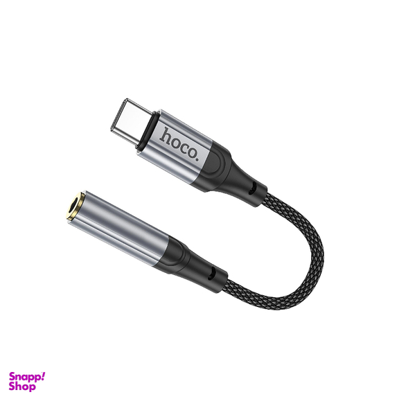 کابل تبدیل Type-C به Jack 3.5mm هوکو مدل LS36 طول 12 سانتی‌ متر