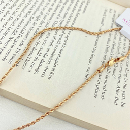 زنجیر زنانه ژوپینگ مدل طنابی کد N4296