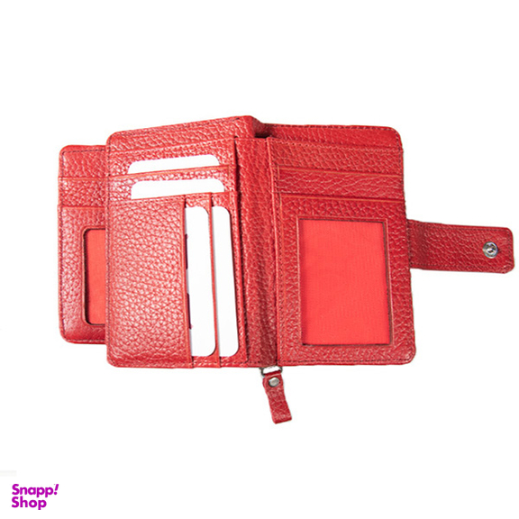 کیف پول چرم طبیعی زنانه آروین چرم کد AR-253