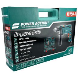 دریل پاور اکشن مدل ID750-B مجموعه 28 عددی