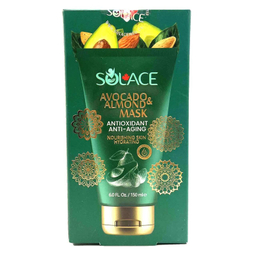 ماسک صورت سولس مدل روغن بادام و آووکادو حجم 150 میلی لیتر