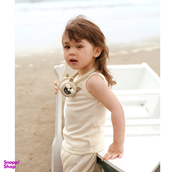 پنکه گردنی زوی زویی مدل Bunny کد F18 ظرفیت 1800 میلی آمپر ساعت