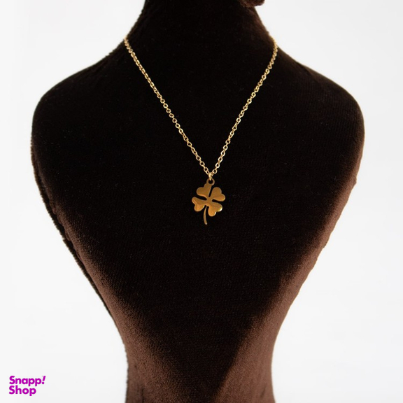 گردنبند زنانه مدل برگ کد B0320