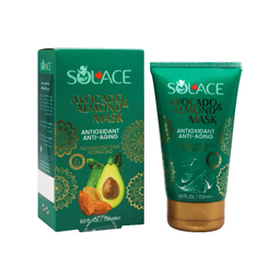 ماسک صورت سولس مدل روغن بادام و آووکادو حجم 150 میلی لیتر