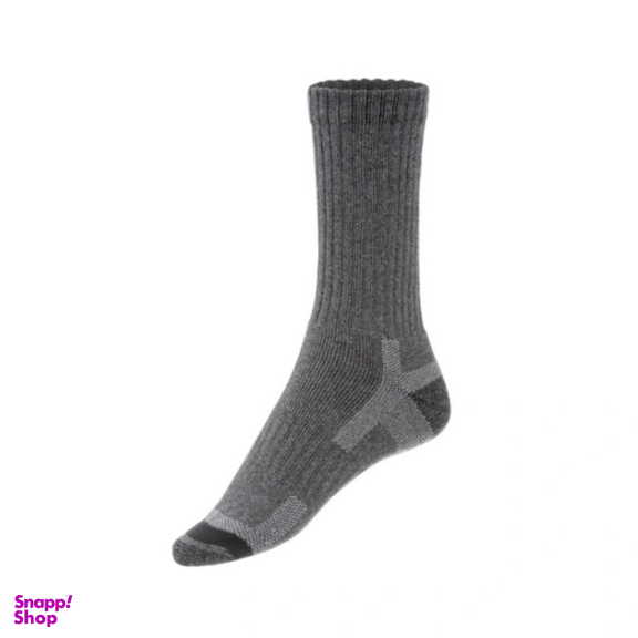 جوراب ساق بلند مردانه پارکساید مدل P370442 مجموعه دو عددی