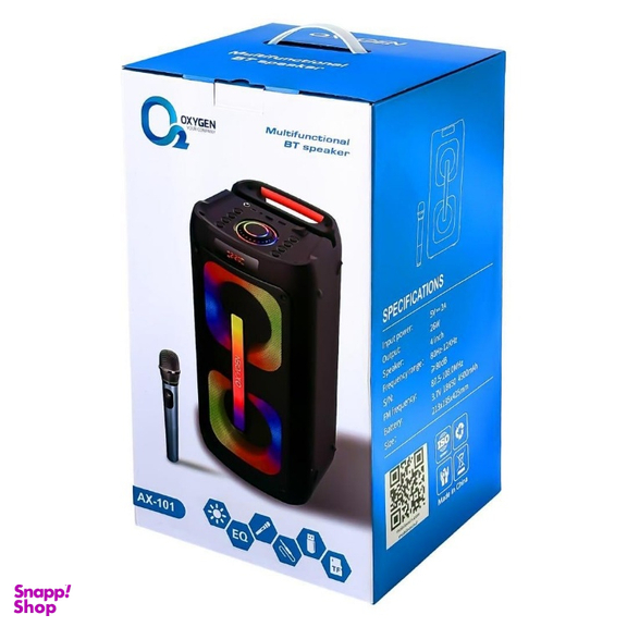 اسپیکر پارتی باکس اکسیژن مدل AX-101