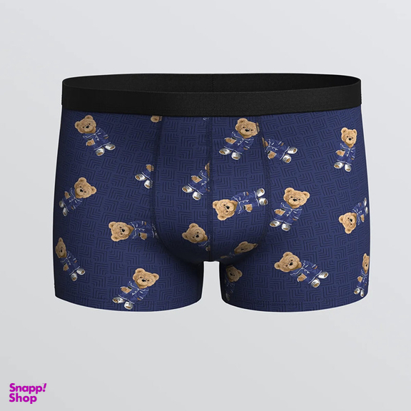 شورت پادار مردانه ال سی وایکیکی مدل تدی آنتی باکتری بسته 3 عددی