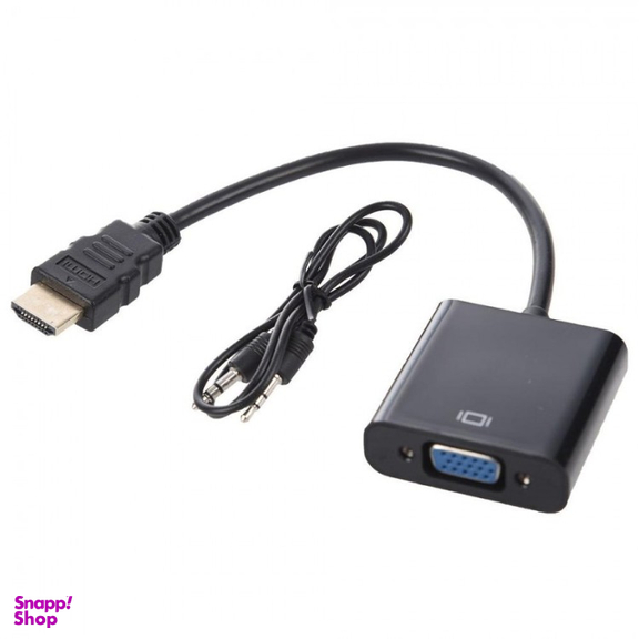 مبدل HDMI به VGA آیدیا کد 5523 به همراه کابل صدا