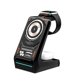 شارژر مغناطیسی رومیزی 15 وات کربی مدل W102 3IN1