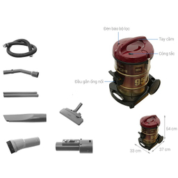 جاروبرقی سطلی هیتاچی مدل CV-950F گنجایش 18 لیتر