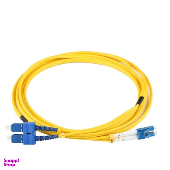 پچ کورد فیبر نوری یک متری داپلکس مدل SC / LC UPC