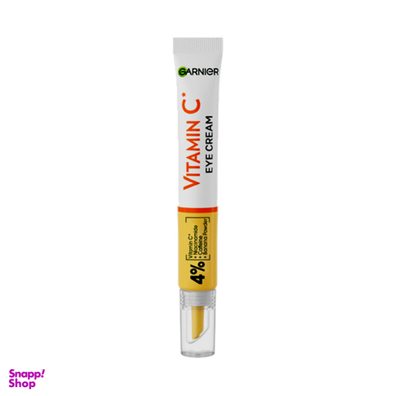کرم دور چشم گارنیه مدل Brightening Vitamin C حجم 15 میلی لیتر