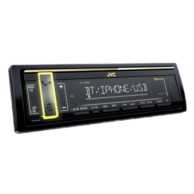 رادیوپخش خودرو جی وی سی مدل KD-X368BT