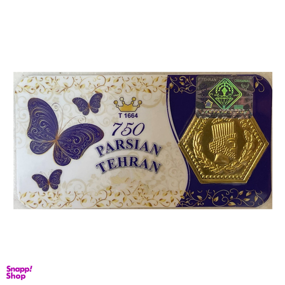 سکه گرمی طلا 18 عیار پارسیان تهران مدل K412