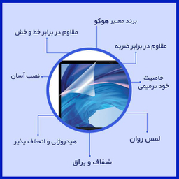 محافظ صفحه نمایش شفاف هوکو مدل Hygel مناسب برای لپ تاپ هوآوی MateBook D 15 2021