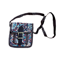 کیف رودوشی دخترانه مدل ترمه کد 77045