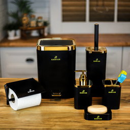 ست سرویس بهداشتی برتر مدل لیدوما کد 01 مجموعه ۶ عددی