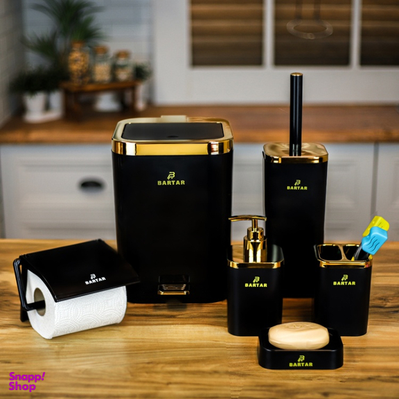 ست سرویس بهداشتی برتر مدل لیدوما کد 01 مجموعه ۶ عددی